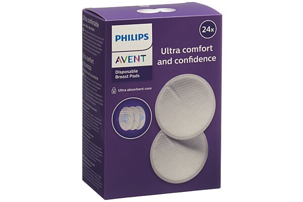 PHILIPS AVENT BREAST PAD 24 DAYS (NOT AVEAT )