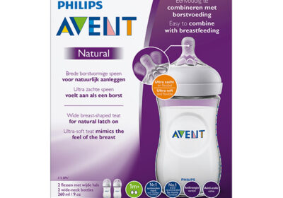 PHILIPS AVENT NATURAL BABY BOTTLE 260ML TWIN