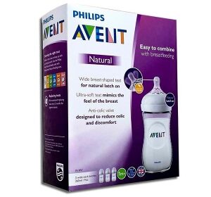 AVENT NATURAL BABY BOTTLE 260ML TRIPLE (NOT AVEAT)