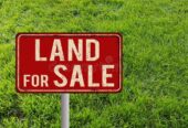 land-sale-metallic-vintage-sign-over-green-grass-d-illustration-143730085