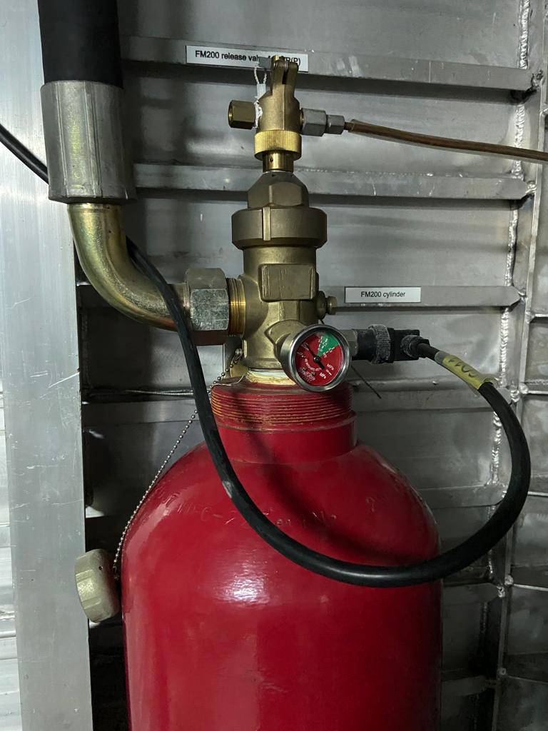 FM 200 Fire Suppresion System