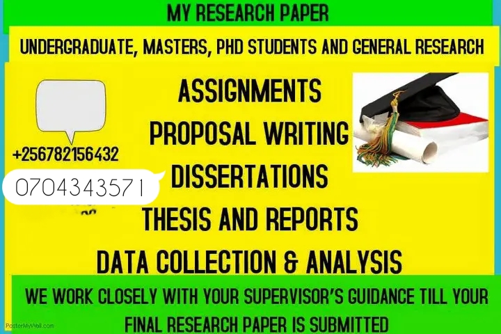 Research and assessment writing