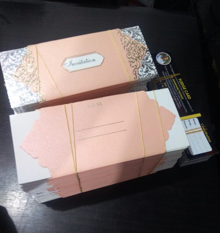 Wedding, Invitation and Pledge Cards