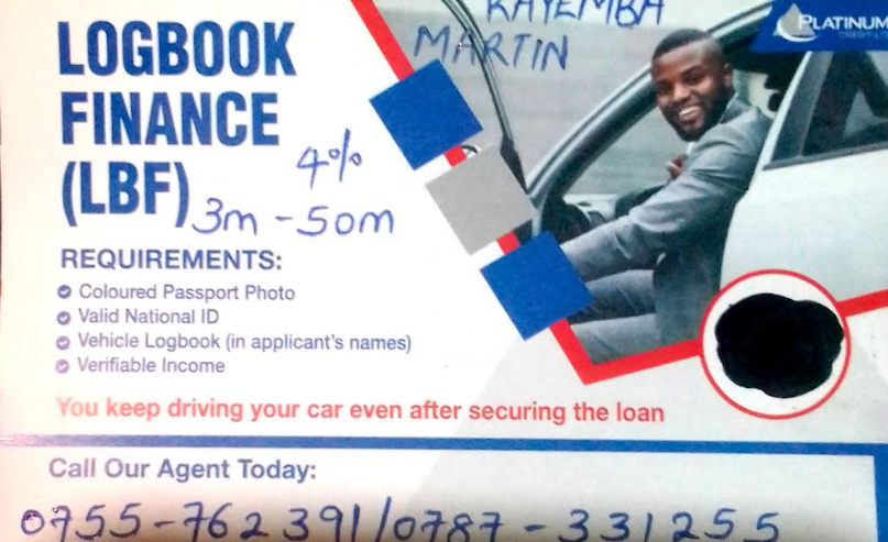 Get Fast Loans from With Only Your Car Log Book in Uganda