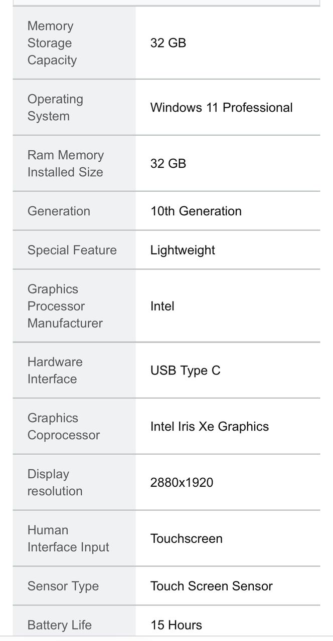 Microsoft surface pro 9, i7 1tb