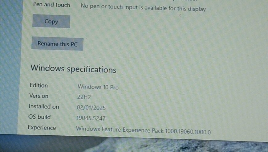 Laptop for sale