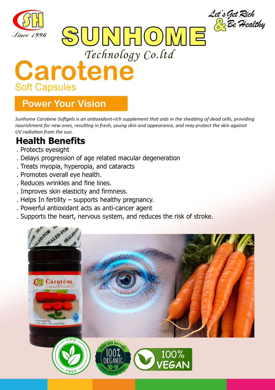 Sunhome Carotene Softgel