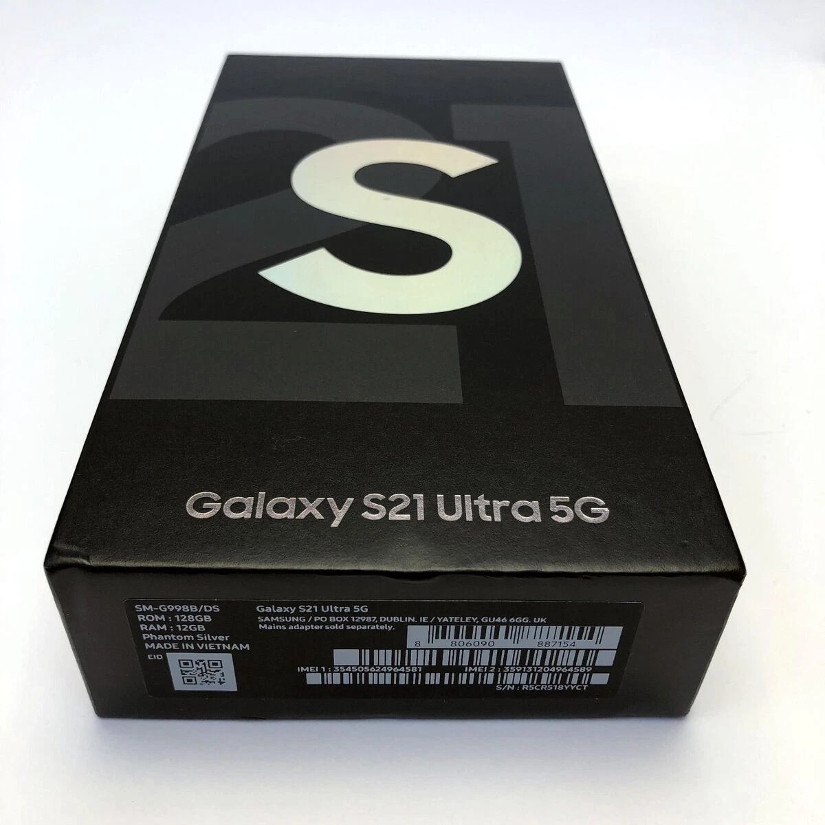 New Sealed Samsung Galaxy S21 Ultra 5G 128GB Factory Unlocked