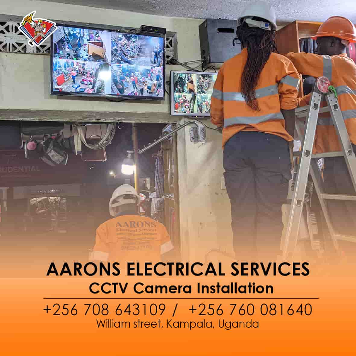 CCTV & Cameras Kampala Uganda Aarons Electrical